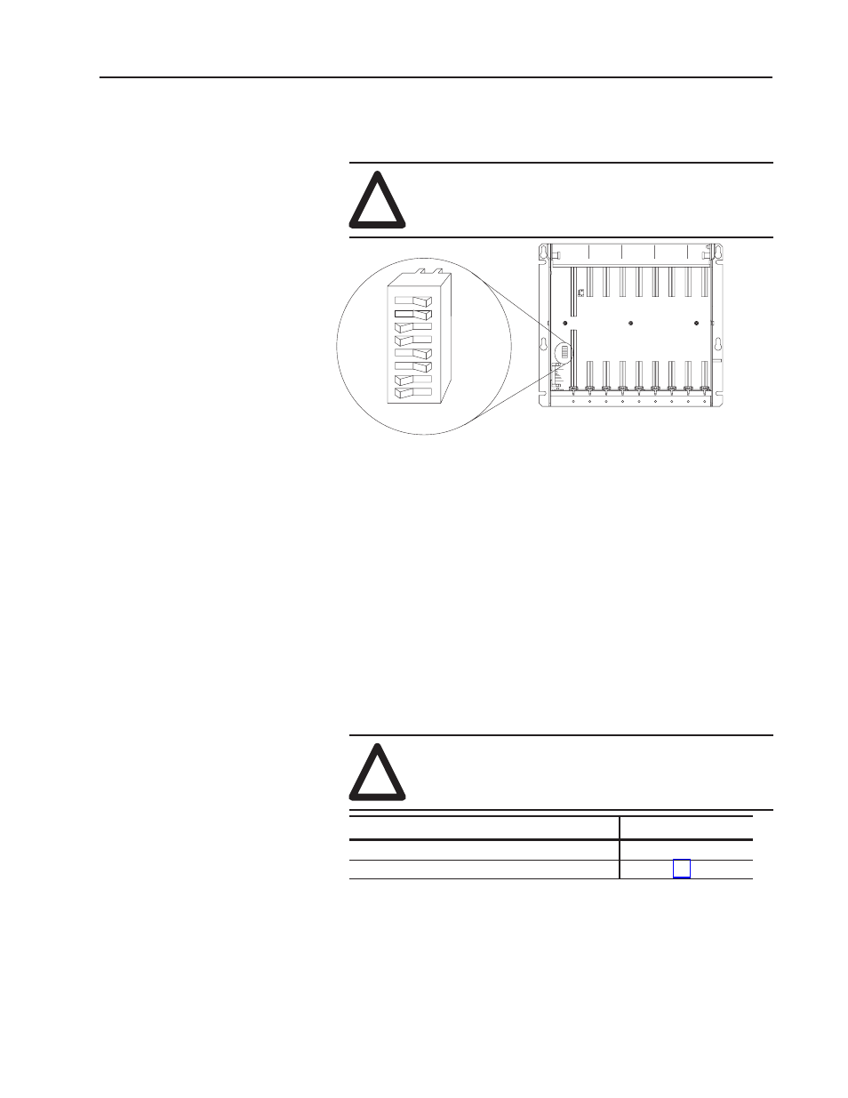 Set the switches on the backplane assembly, Provide power to the i/o chassis | Rockwell Automation 1771-A2BSS_A3B1SS Install Instruc Universal I/O Chassis User Manual | Page 9 / 12