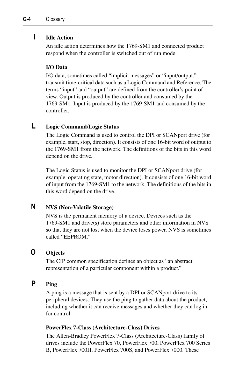 Rockwell Automation 1769-SM1 Compact I/O to DPI/SCANport Module User Manual | Page 166 / 176