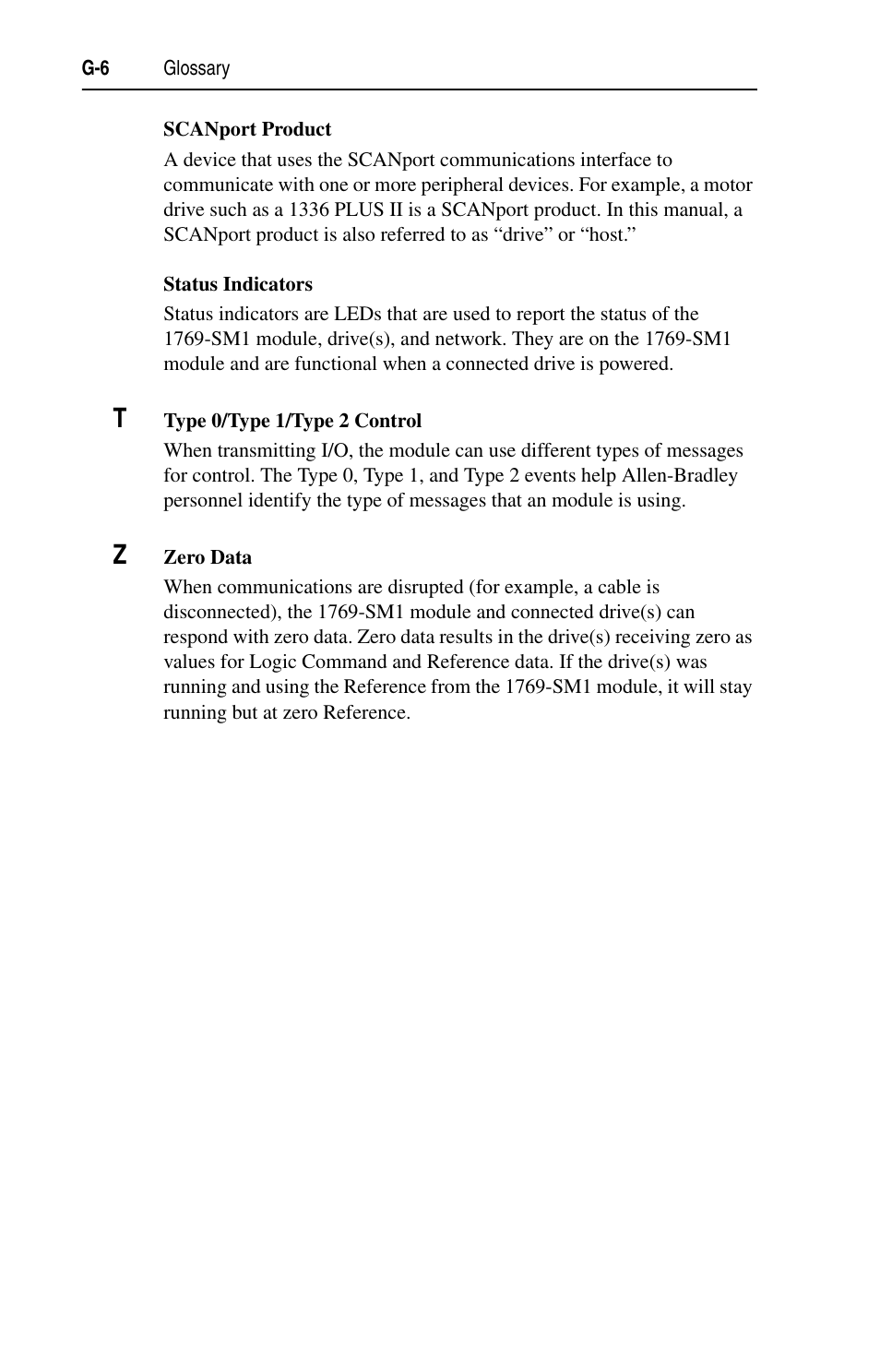 Rockwell Automation 1769-SM1 Compact I/O to DPI/SCANport Module User Manual | Page 168 / 176