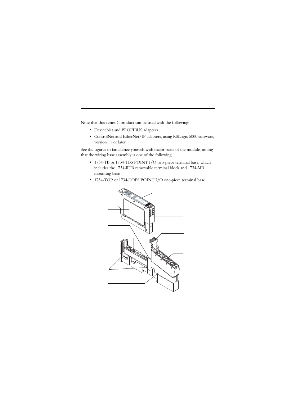 Before you begin | Rockwell Automation 1734-IE4C POINT I/O 4 Channel High Density Current Input Module Installat User Manual | Page 7 / 24