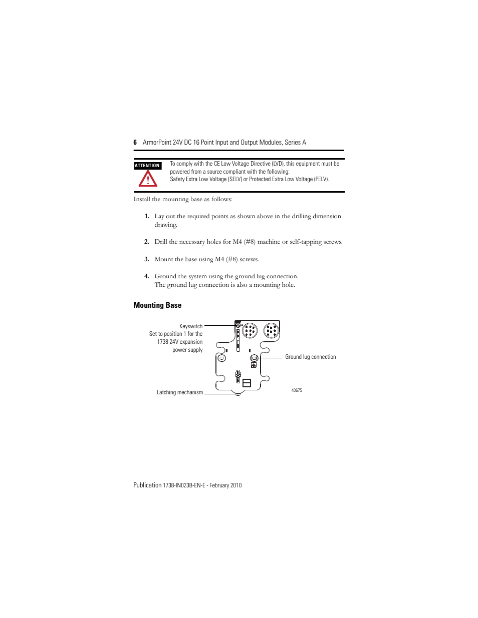 Rockwell Automation 1738-IB16DM12 ArmorPoint 24V DC 16 Point Input and Output Modules  User Manual | Page 6 / 20