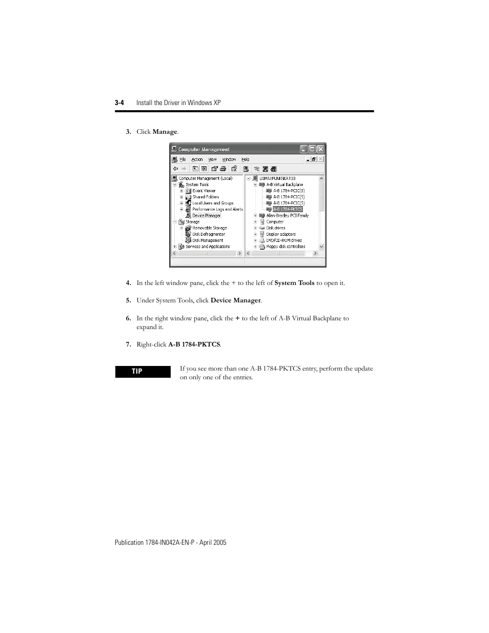 Rockwell Automation 1784-PKTCS ControlNet PCI Scanner Card Installation Instrucitons User Manual | Page 30 / 70