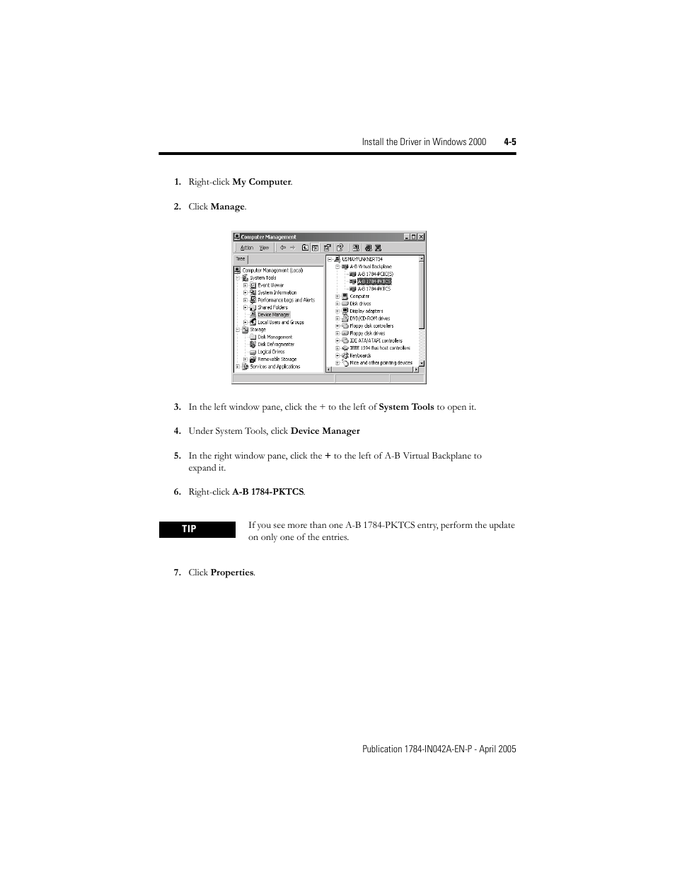 Rockwell Automation 1784-PKTCS ControlNet PCI Scanner Card Installation Instrucitons User Manual | Page 37 / 70