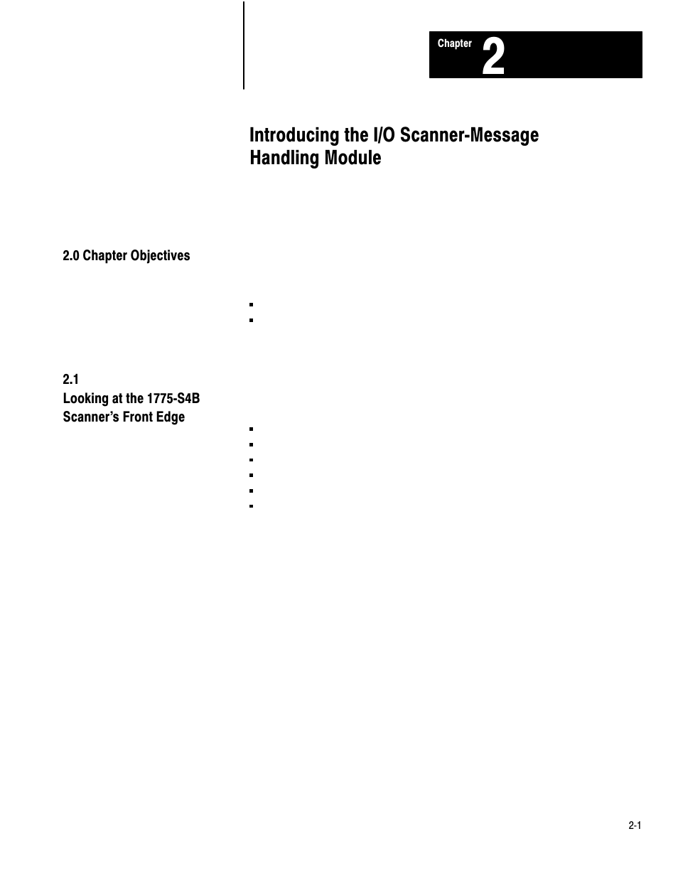 Rockwell Automation 1775-S4B,D17756.5.3 User Manual SCANNER/MSG HND User Manual | Page 10 / 167