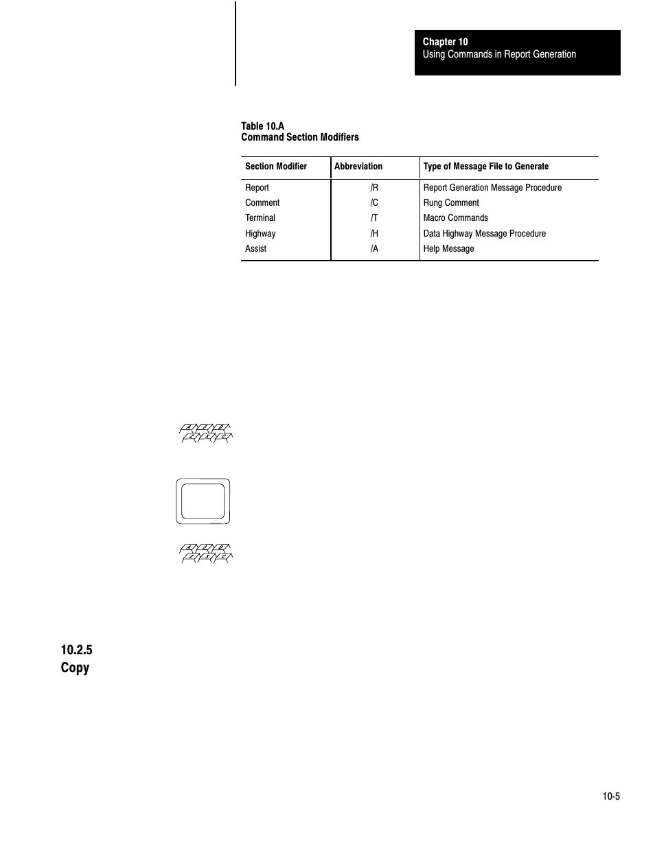 10ć5, 5 copy | Rockwell Automation 1775-S4B,D17756.5.3 User Manual SCANNER/MSG HND User Manual | Page 108 / 167