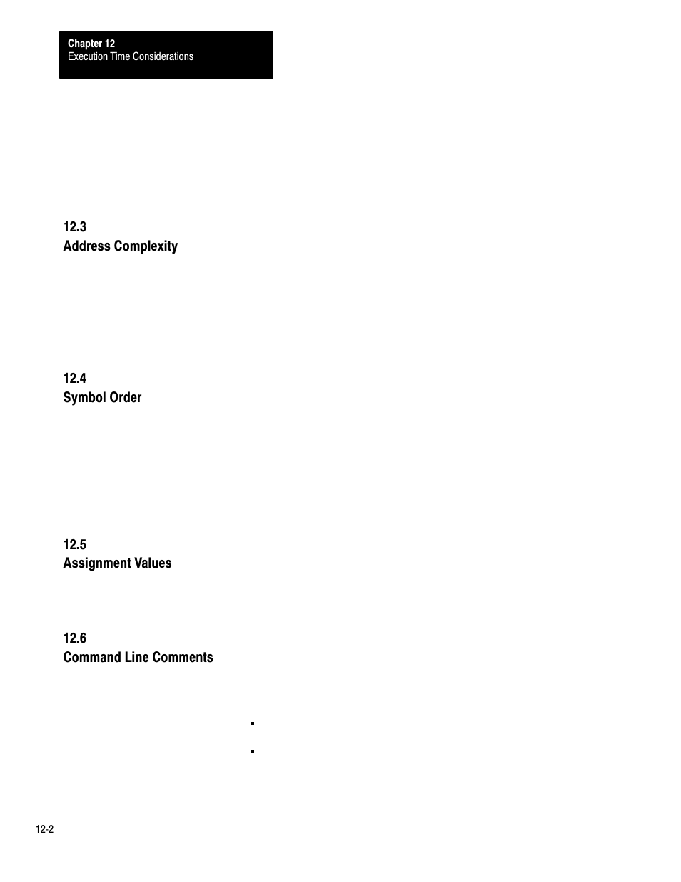 12ć2 | Rockwell Automation 1775-S4B,D17756.5.3 User Manual SCANNER/MSG HND User Manual | Page 133 / 167