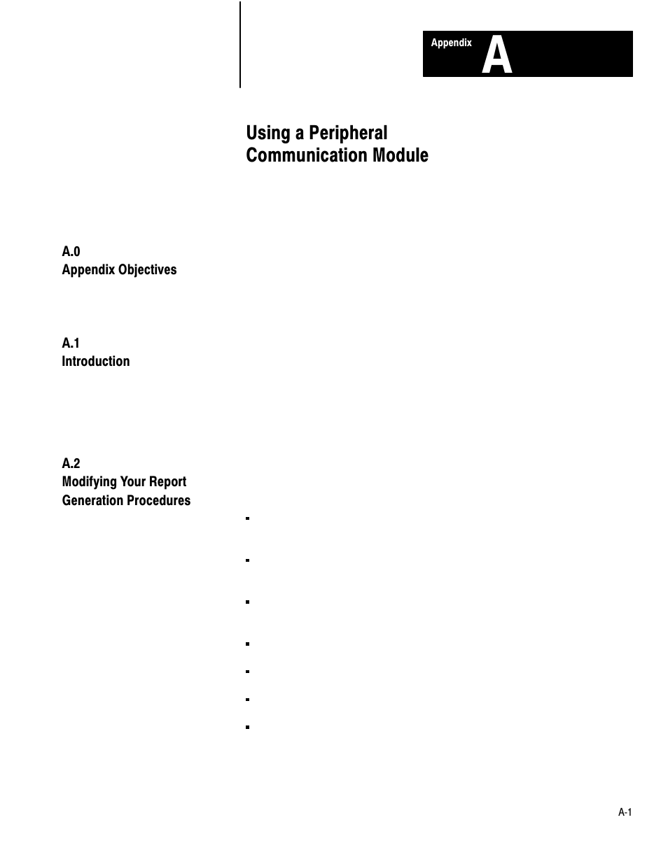 A - using a peripheral communication module, Using a peripheral communication module | Rockwell Automation 1775-S4B,D17756.5.3 User Manual SCANNER/MSG HND User Manual | Page 135 / 167