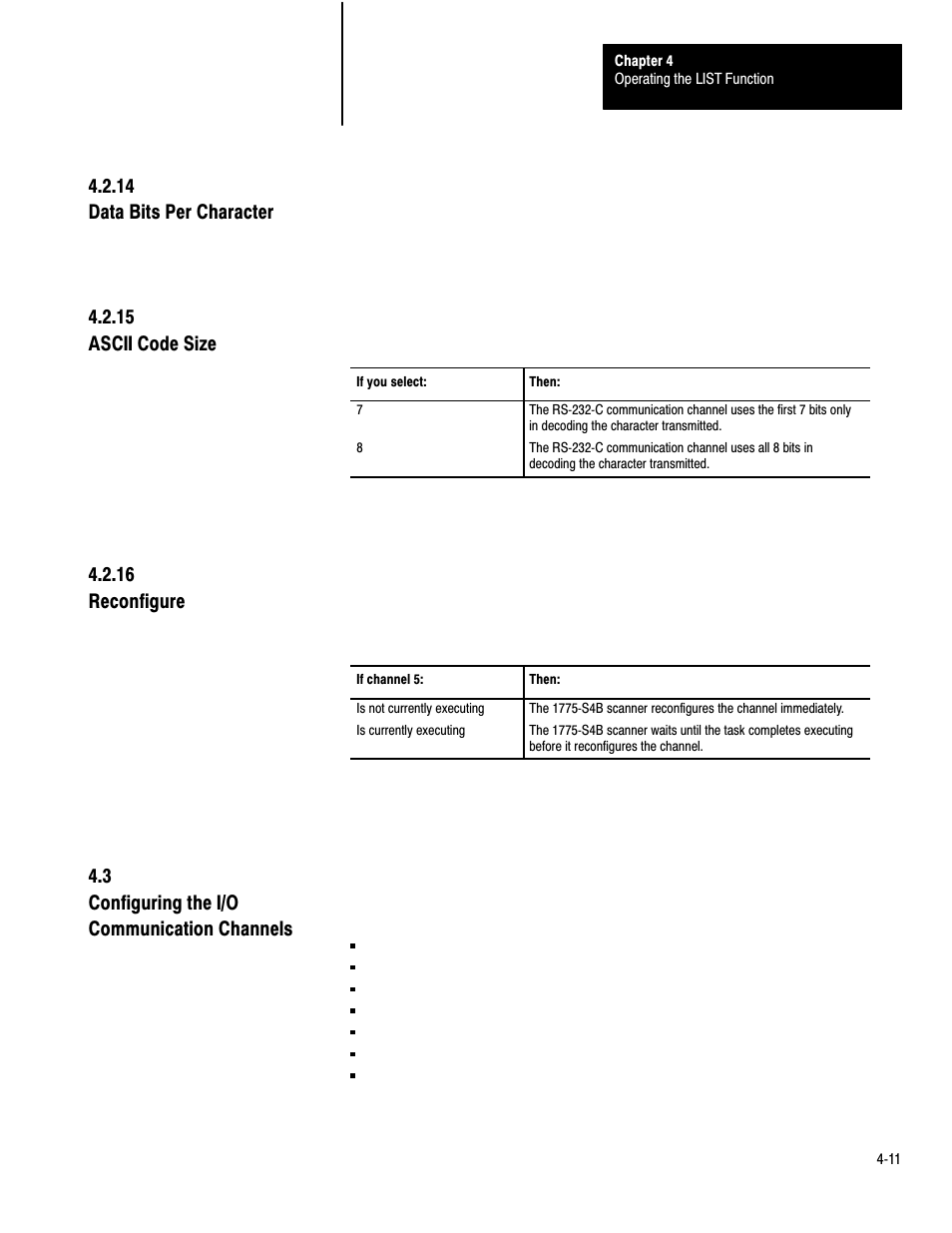 4ć11 | Rockwell Automation 1775-S4B,D17756.5.3 User Manual SCANNER/MSG HND User Manual | Page 33 / 167