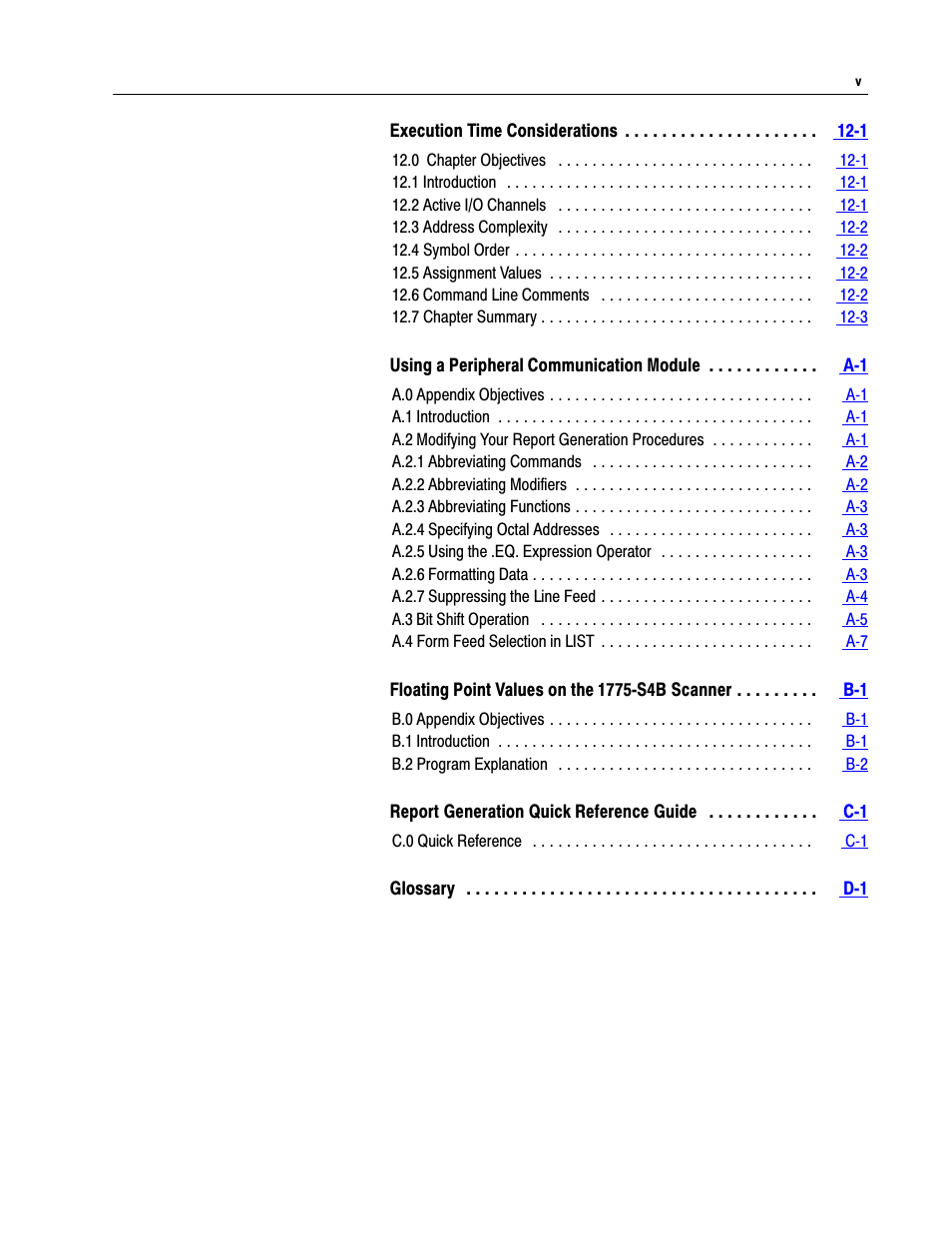 Rockwell Automation 1775-S4B,D17756.5.3 User Manual SCANNER/MSG HND User Manual | Page 6 / 167