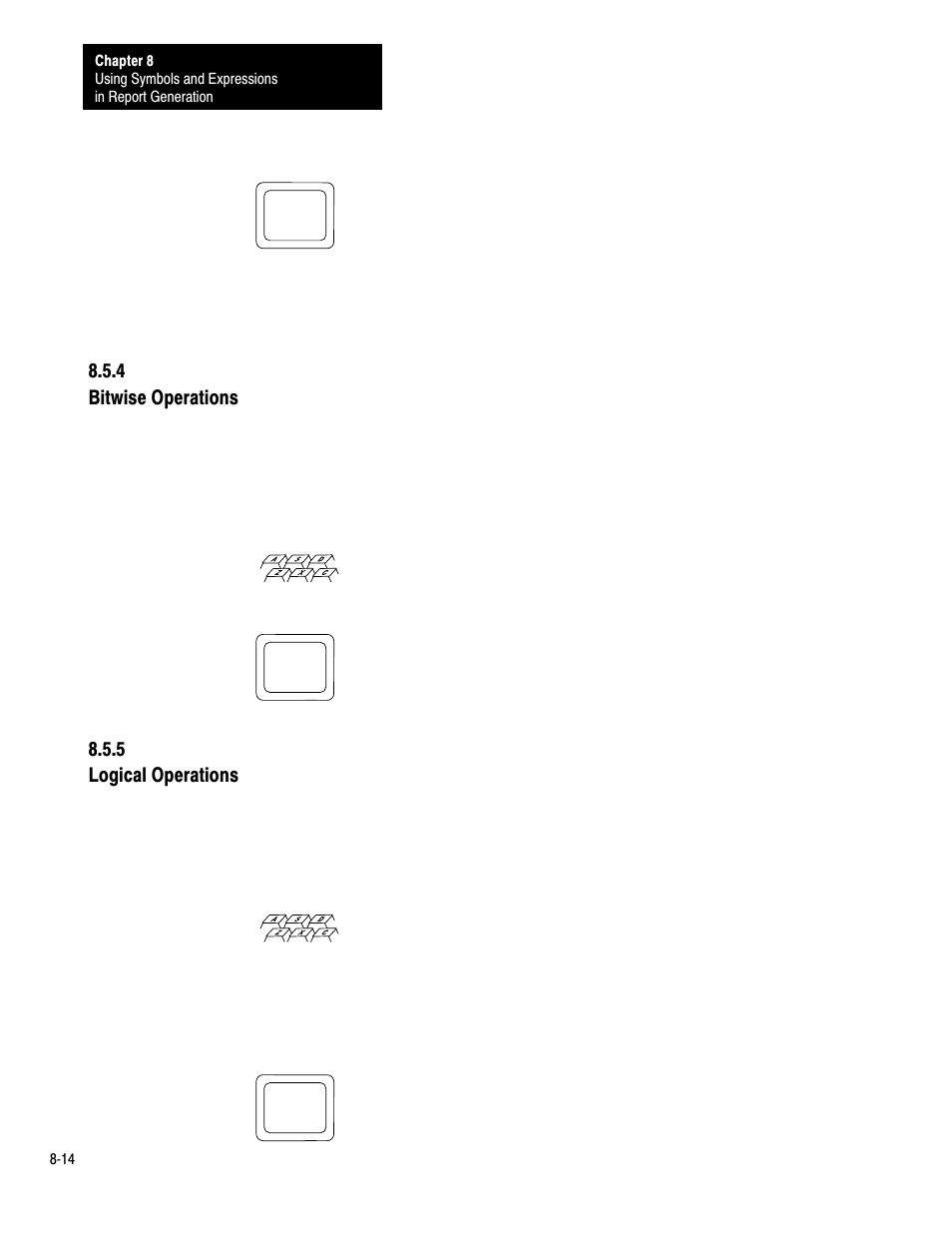 8ć14 | Rockwell Automation 1775-S4B,D17756.5.3 User Manual SCANNER/MSG HND User Manual | Page 82 / 167
