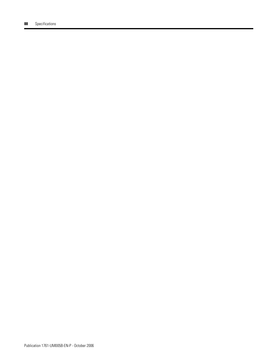 Rockwell Automation 1761-NET-DNI DeviceNet Interface (DNI) User Manual | Page 88 / 100