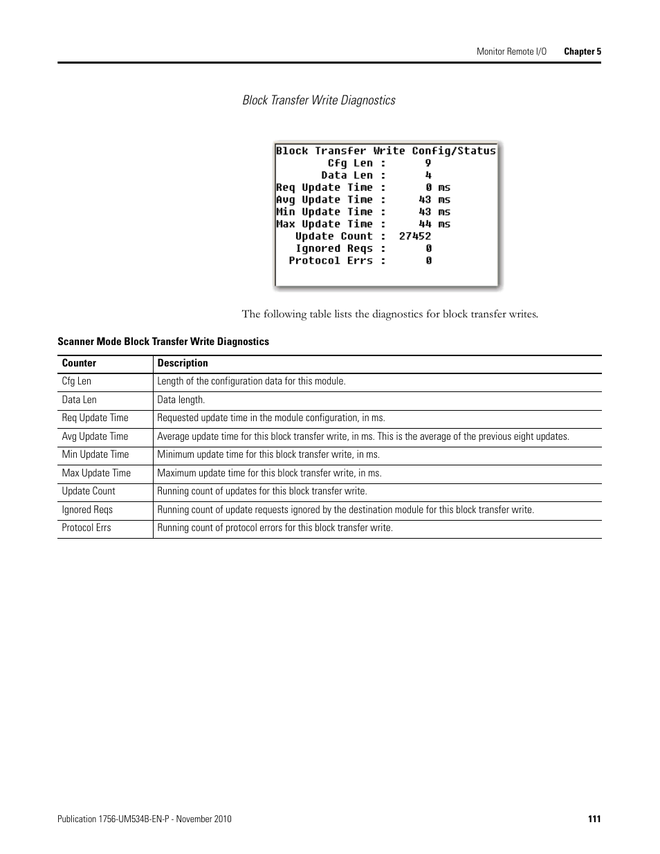 Rockwell Automation 1756-RIO ControlLogix Remote I/O Communication Interface Module User Manual User Manual | Page 111 / 176