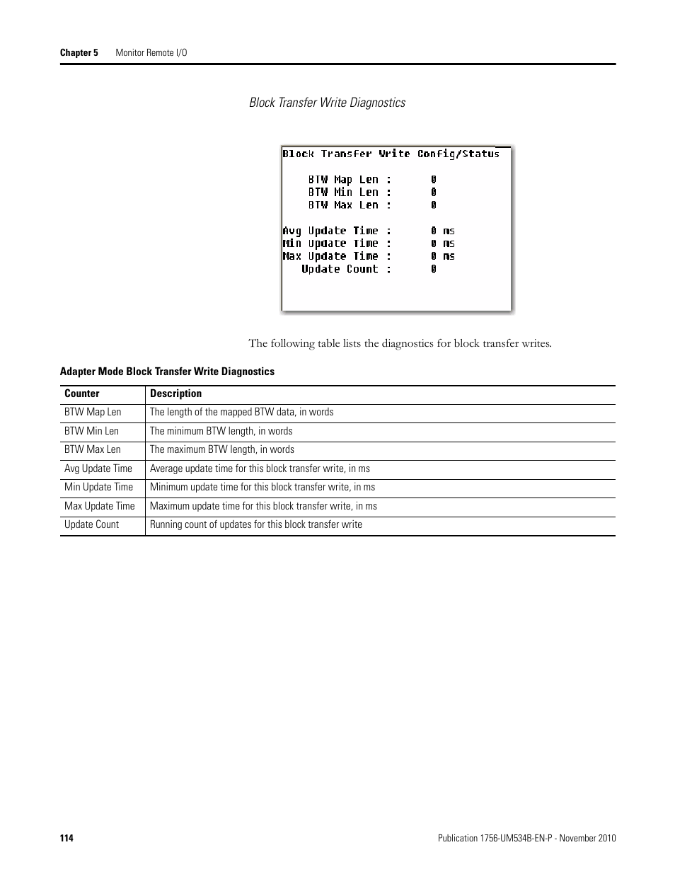 Rockwell Automation 1756-RIO ControlLogix Remote I/O Communication Interface Module User Manual User Manual | Page 114 / 176