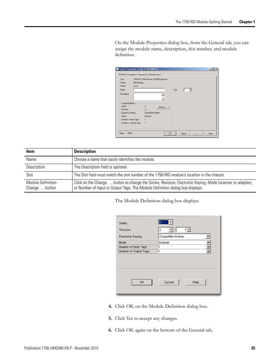 Rockwell Automation 1756-RIO ControlLogix Remote I/O Communication Interface Module User Manual User Manual | Page 25 / 176