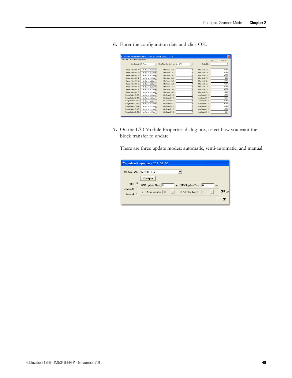 Rockwell Automation 1756-RIO ControlLogix Remote I/O Communication Interface Module User Manual User Manual | Page 49 / 176