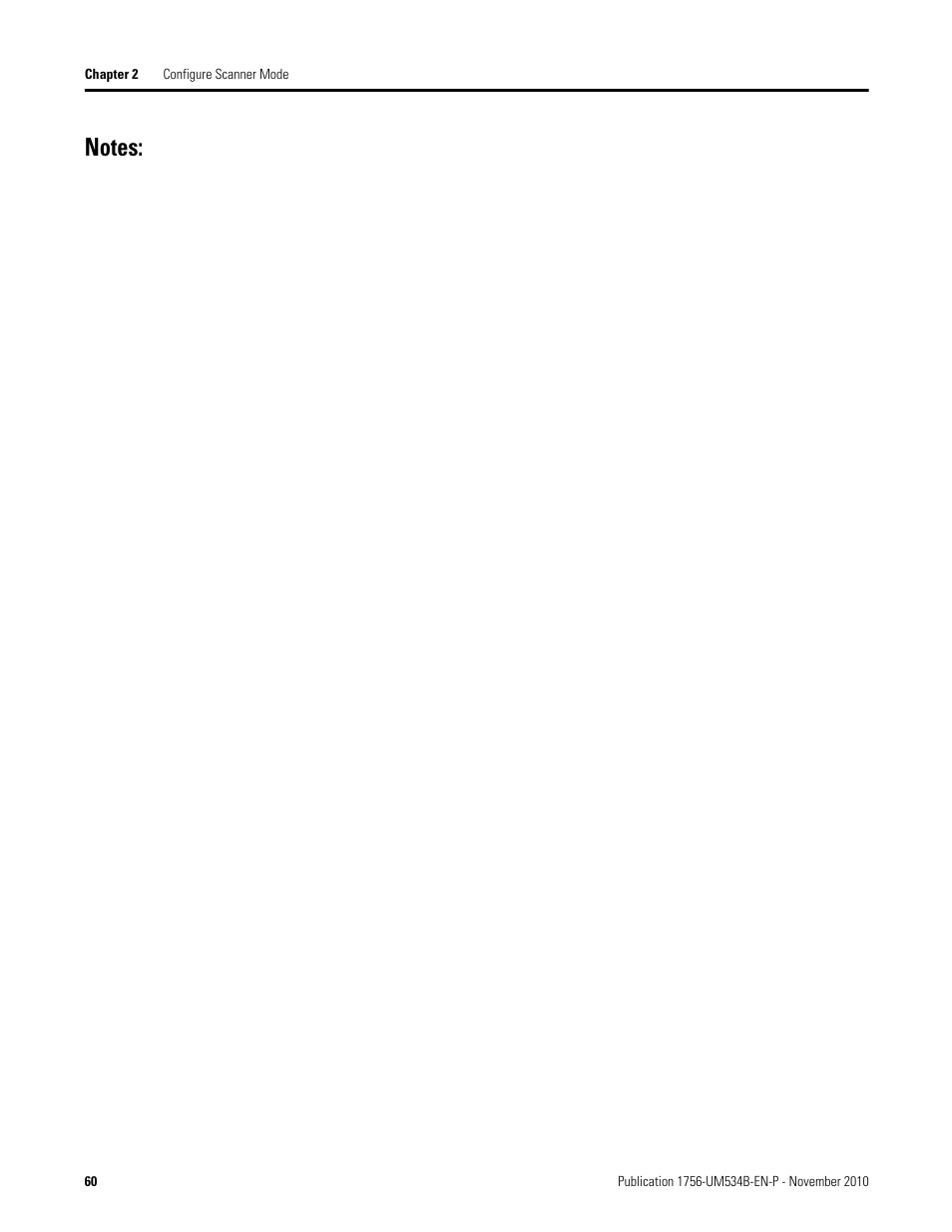 Rockwell Automation 1756-RIO ControlLogix Remote I/O Communication Interface Module User Manual User Manual | Page 60 / 176