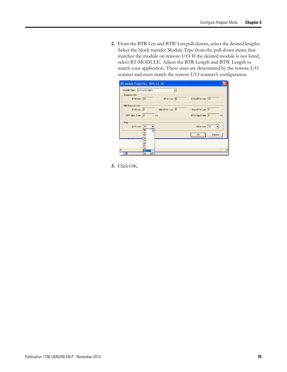 Rockwell Automation 1756-RIO ControlLogix Remote I/O Communication Interface Module User Manual User Manual | Page 75 / 176