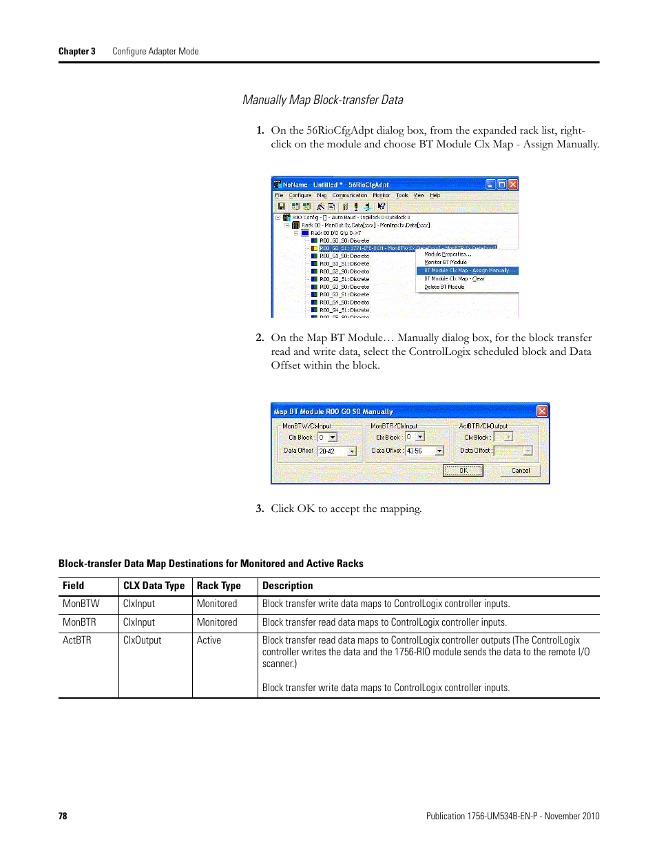 Rockwell Automation 1756-RIO ControlLogix Remote I/O Communication Interface Module User Manual User Manual | Page 78 / 176