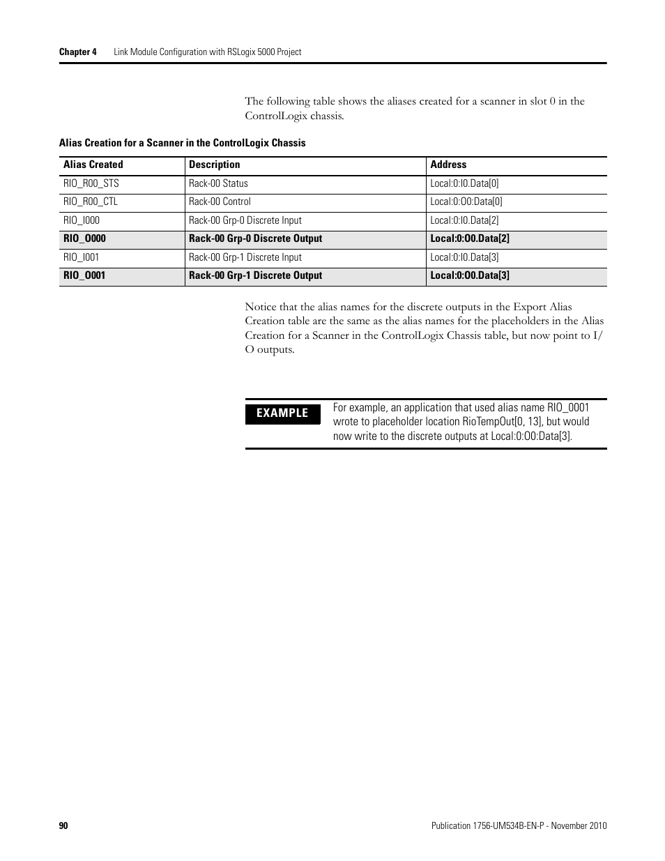 Rockwell Automation 1756-RIO ControlLogix Remote I/O Communication Interface Module User Manual User Manual | Page 90 / 176