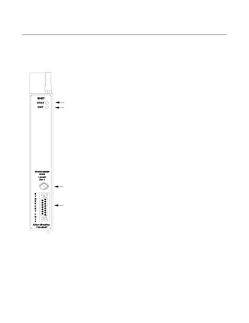 1 - quick start, Quick start, Chapter | Rockwell Automation 1785-ENET USER MANUAL PLC-5 ETHERNET INTERFACE User Manual | Page 9 / 54