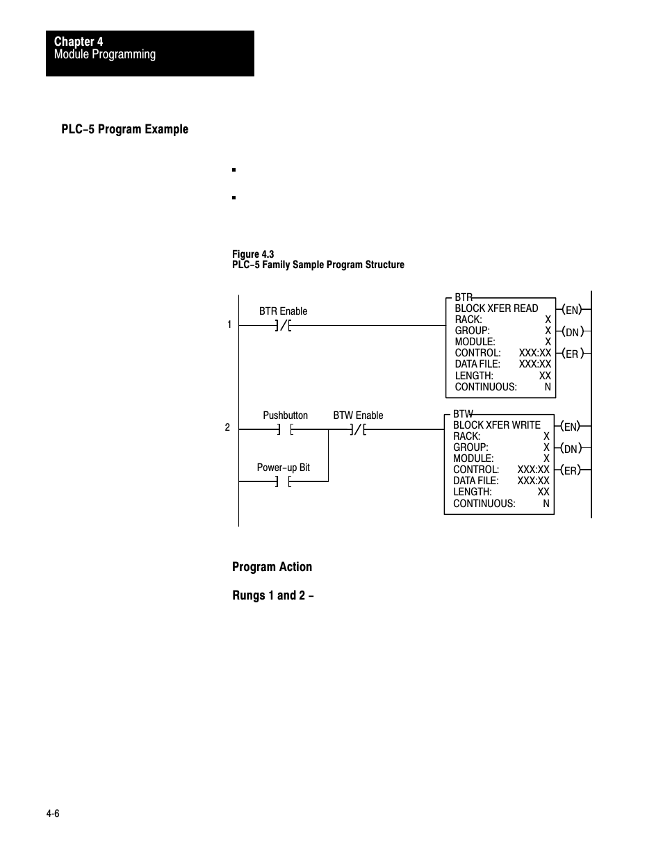 Plc-5 program example | Rockwell Automation 1771-IR , D17716.5.76 RTD INPUT MODULE User Manual | Page 23 / 68