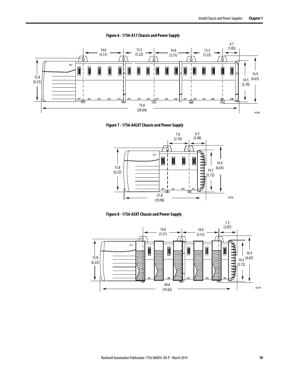 Rockwell Automation 1756-xxxx ControlLogix Chassis and Power Supplies Installation Instructions User Manual | Page 19 / 60