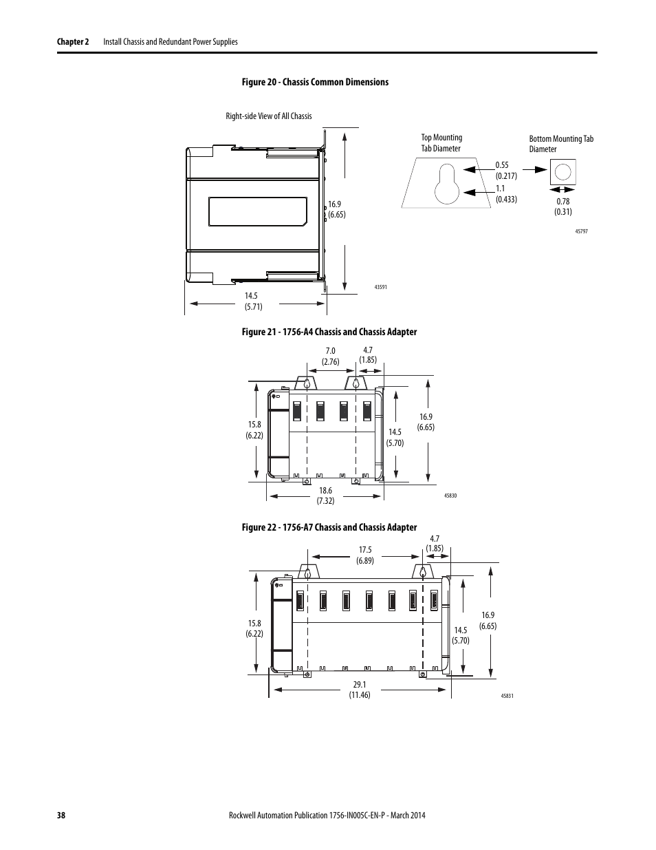 Rockwell Automation 1756-xxxx ControlLogix Chassis and Power Supplies Installation Instructions User Manual | Page 38 / 60