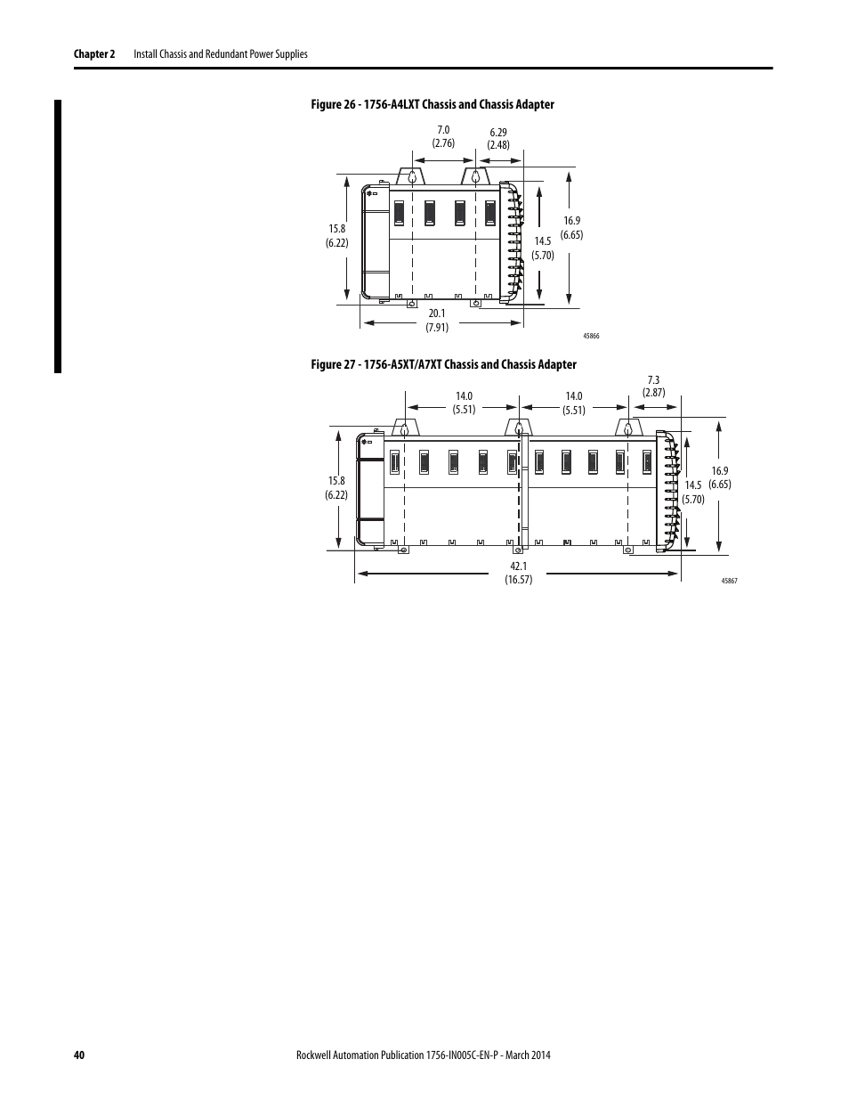 Rockwell Automation 1756-xxxx ControlLogix Chassis and Power Supplies Installation Instructions User Manual | Page 40 / 60