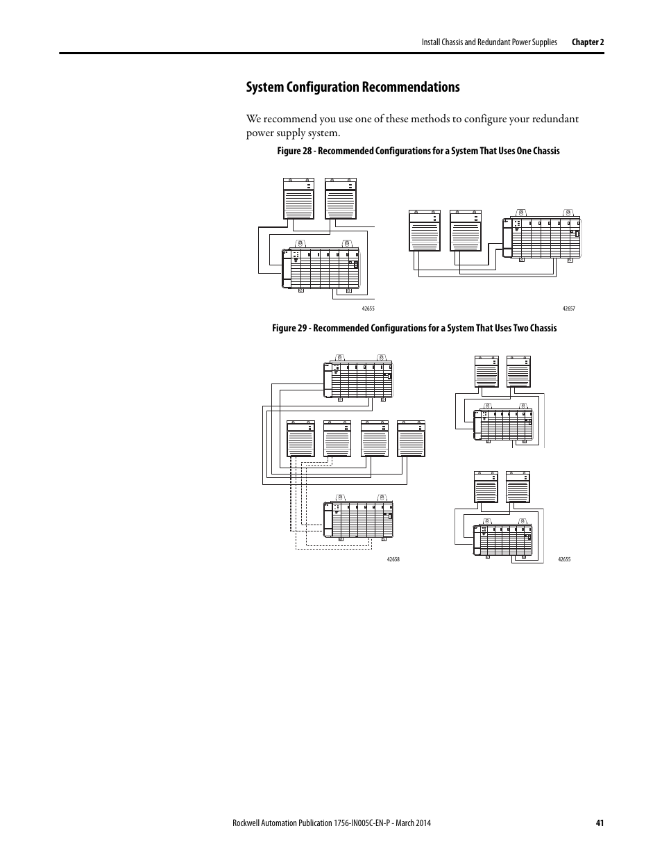 System configuration recommendations | Rockwell Automation 1756-xxxx ControlLogix Chassis and Power Supplies Installation Instructions User Manual | Page 41 / 60