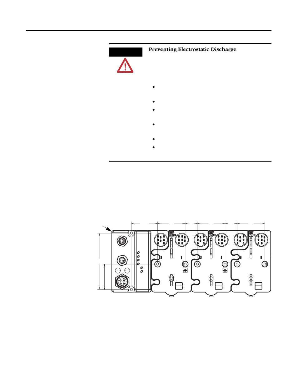 Mount the i/o base | Rockwell Automation 1738-IA2M12AC4 ArmorPoint AC Input Modules, Series A User Manual | Page 4 / 12