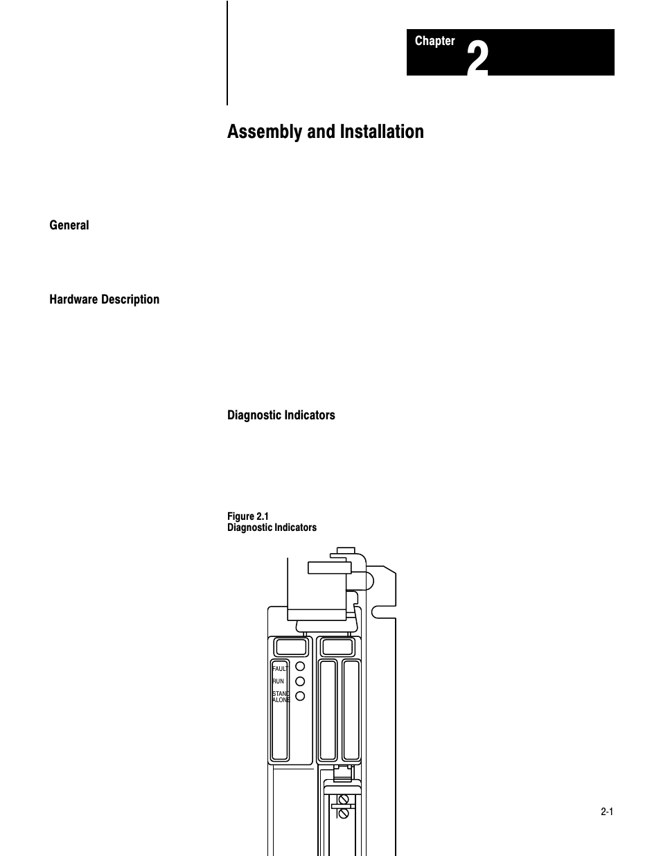 2 - assembly and installation, General, Hardware description | Assembly and installation | Rockwell Automation 1771-PD PID MODULE (+DU) User Manual | Page 14 / 242