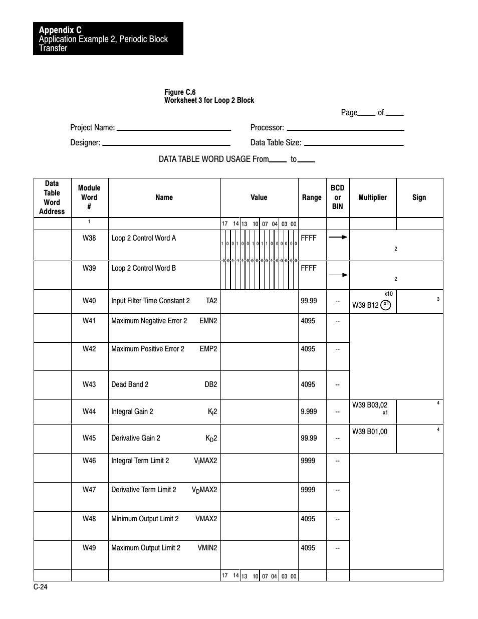 Rockwell Automation 1771-PD PID MODULE (+DU) User Manual | Page 208 / 242