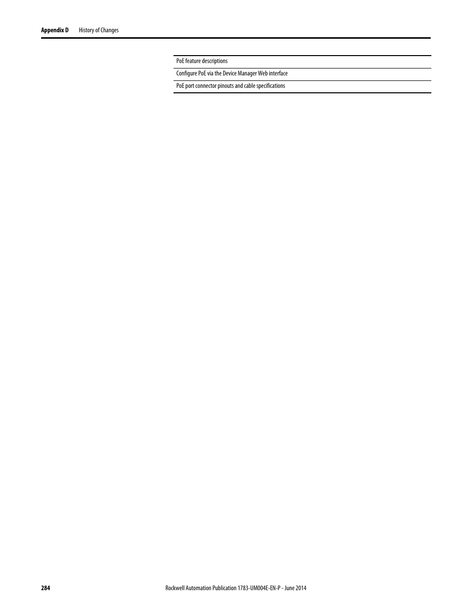 Rockwell Automation 1783-BMxxx Stratix 5700 Ethernet Managed Switches User Manual User Manual | Page 284 / 294