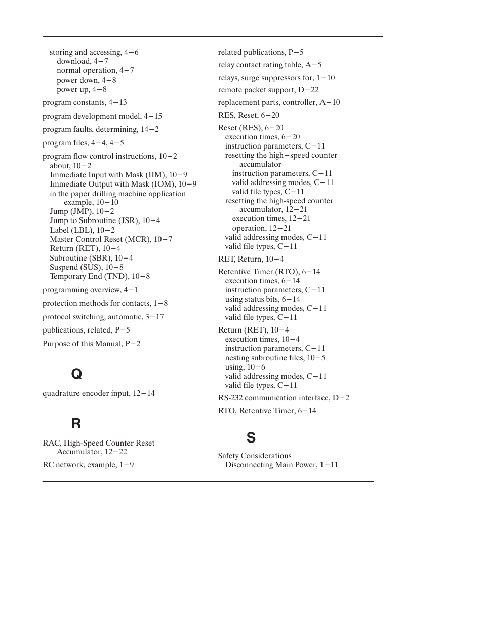 Rockwell Automation 1761 MicroLogix 1000 Programmable Controllers User Manual | Page 418 / 422