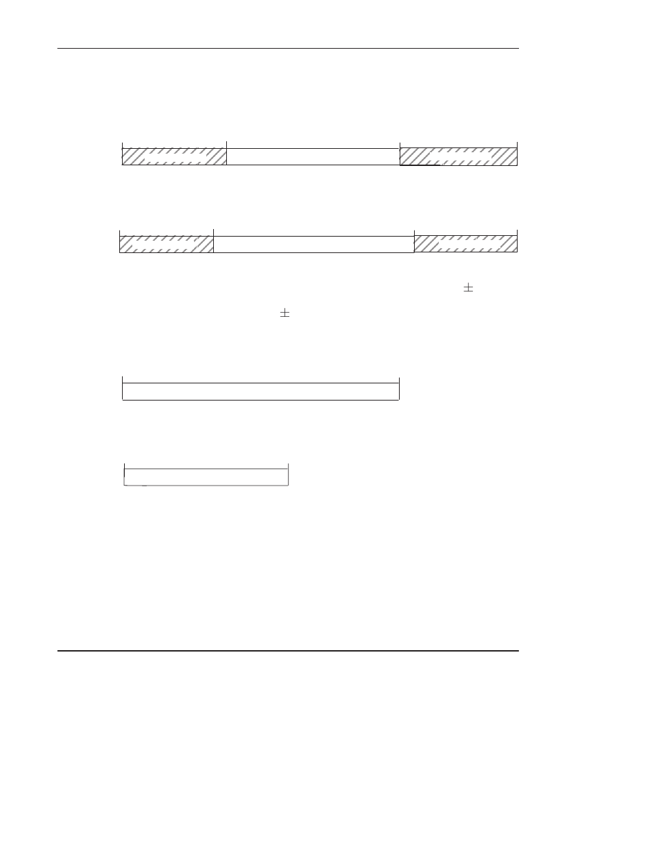 Analog voltage and current input and output ranges, Analog voltage input range, Analog current input range | Analog voltage output range, Analog current output range | Rockwell Automation 1761 MicroLogix 1000 Programmable Controllers User Manual | Page 57 / 422