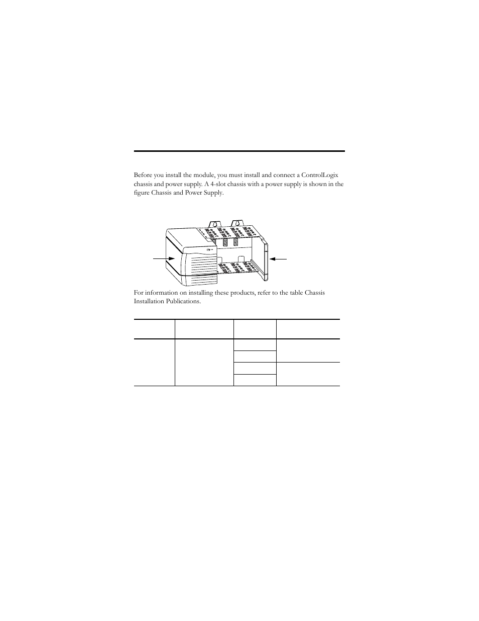 Prepare the chassis for module installation | Rockwell Automation 1756-CNB ControlLogix ControlNet Bridge Module, Series E Installation Instructions User Manual | Page 12 / 36