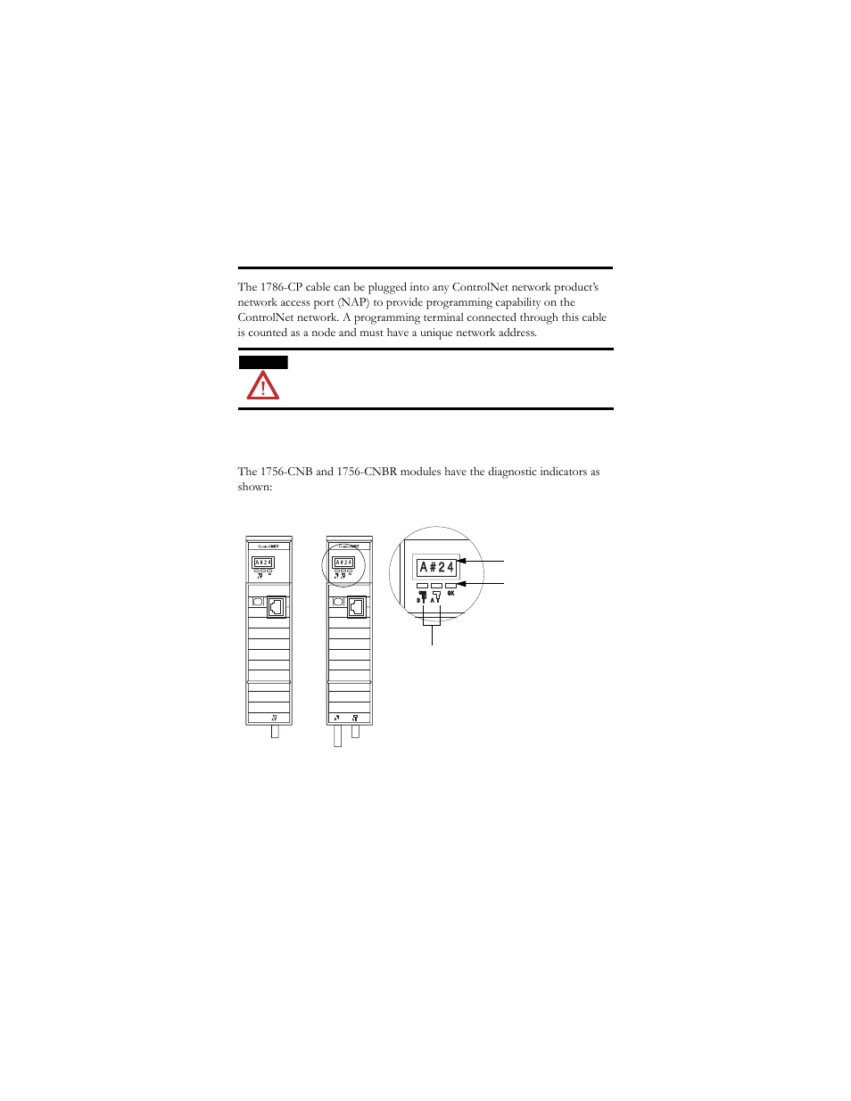 Troubleshoot the module | Rockwell Automation 1756-CNB ControlLogix ControlNet Bridge Module, Series E Installation Instructions User Manual | Page 23 / 36