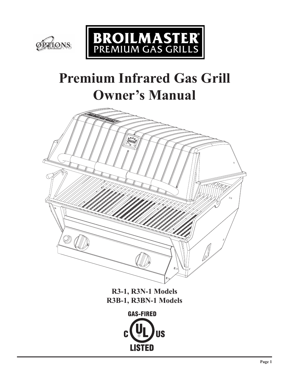 Broilmaster R3-1 User Manual | 32 pages