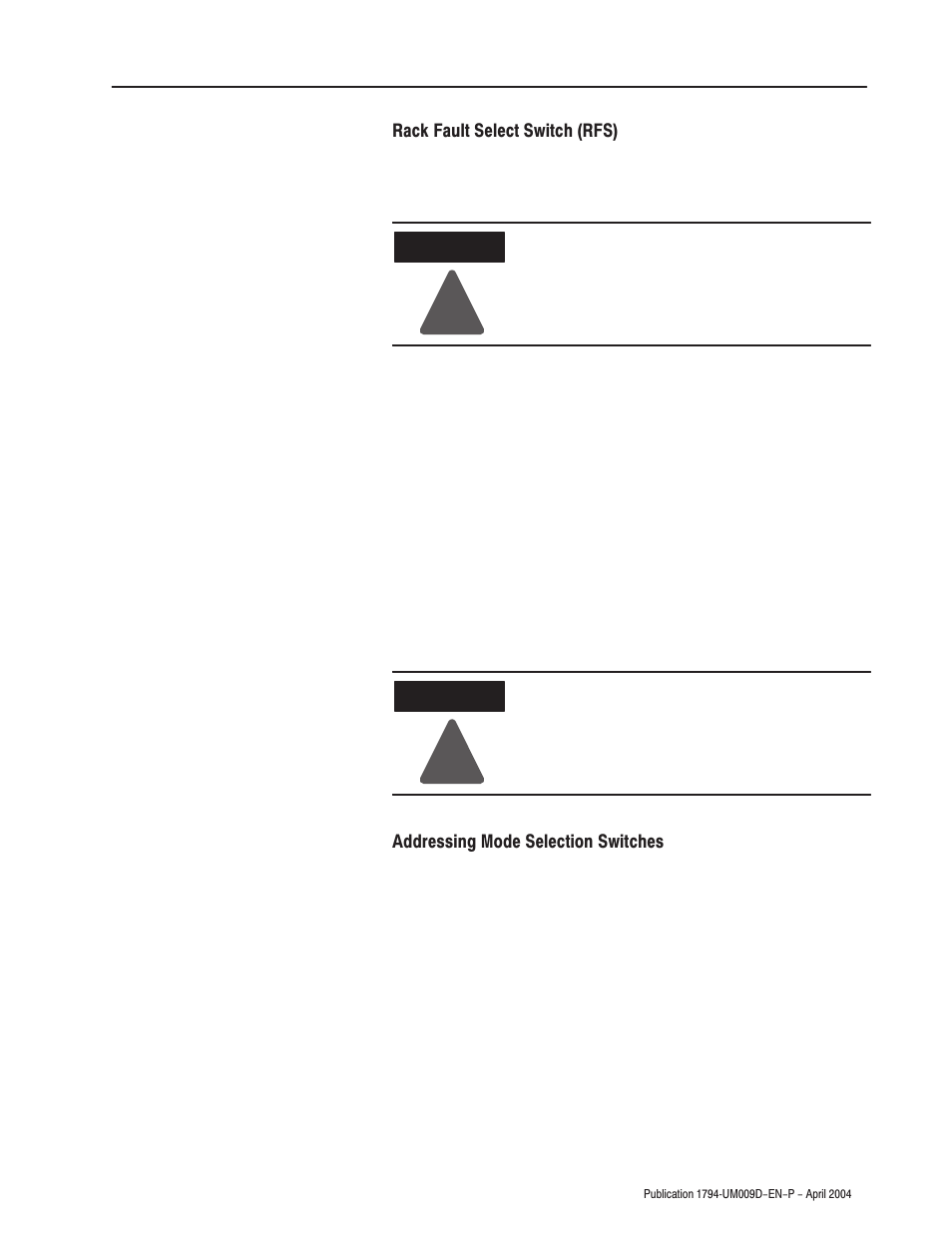 Rockwell Automation 1794-ASB/E Remote I/O Adapter Module User Manual User Manual | Page 27 / 72