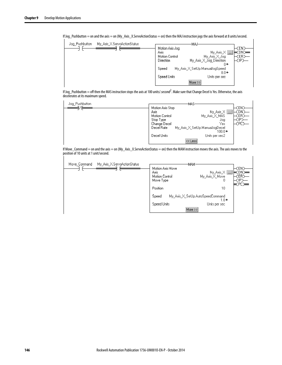 Rockwell Automation 1756-L6x_L7x ControlLogix System User Manual User Manual | Page 146 / 212