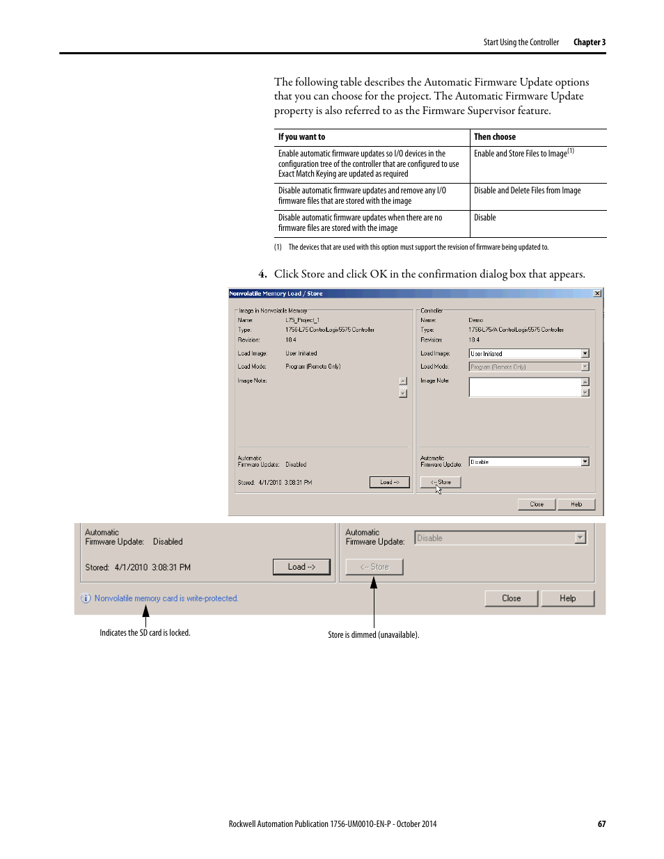 Rockwell Automation 1756-L6x_L7x ControlLogix System User Manual User Manual | Page 67 / 212