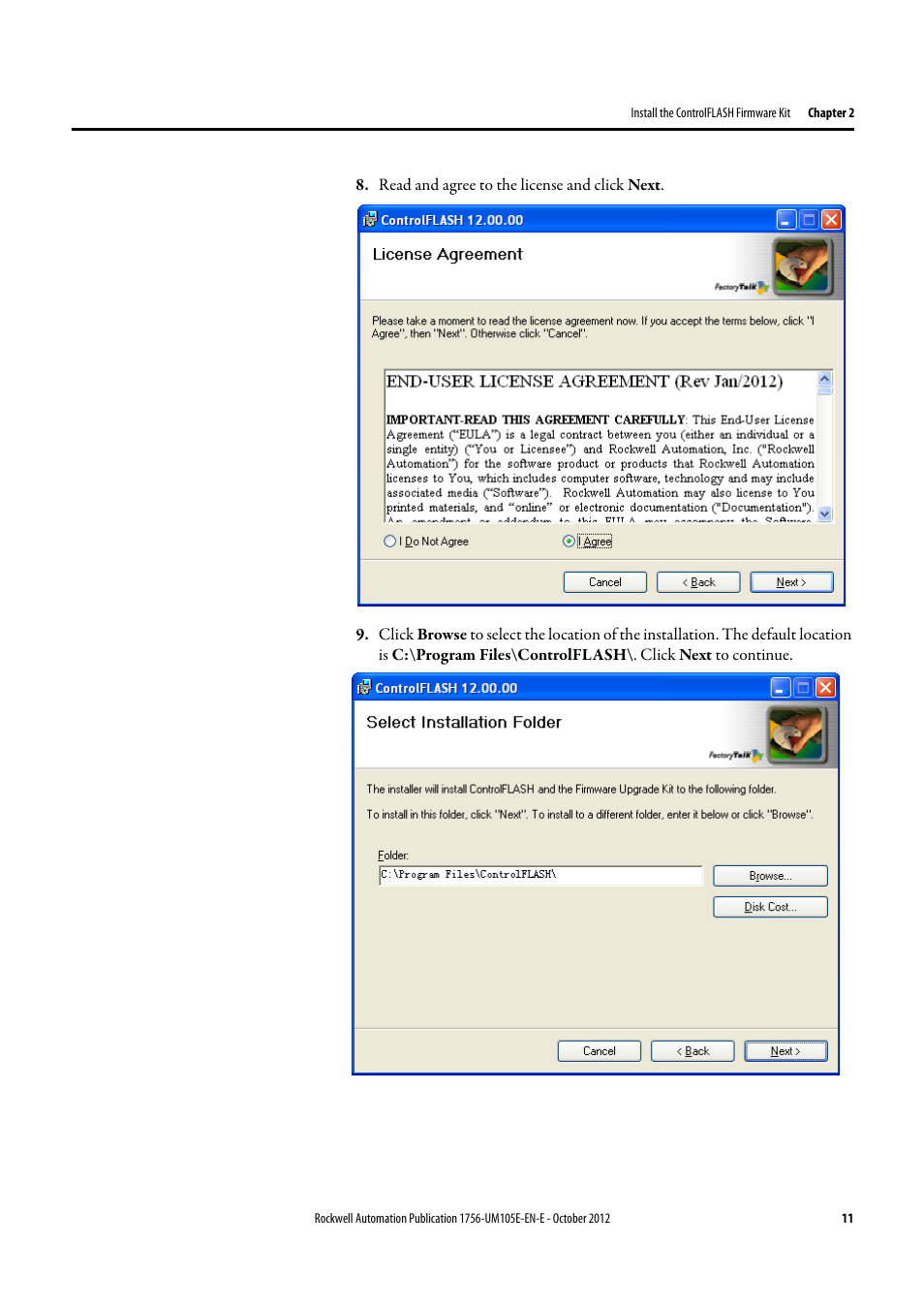 Rockwell Automation ControlFLASH Firmware Upgrade Kit User Manual User Manual | Page 11 / 50