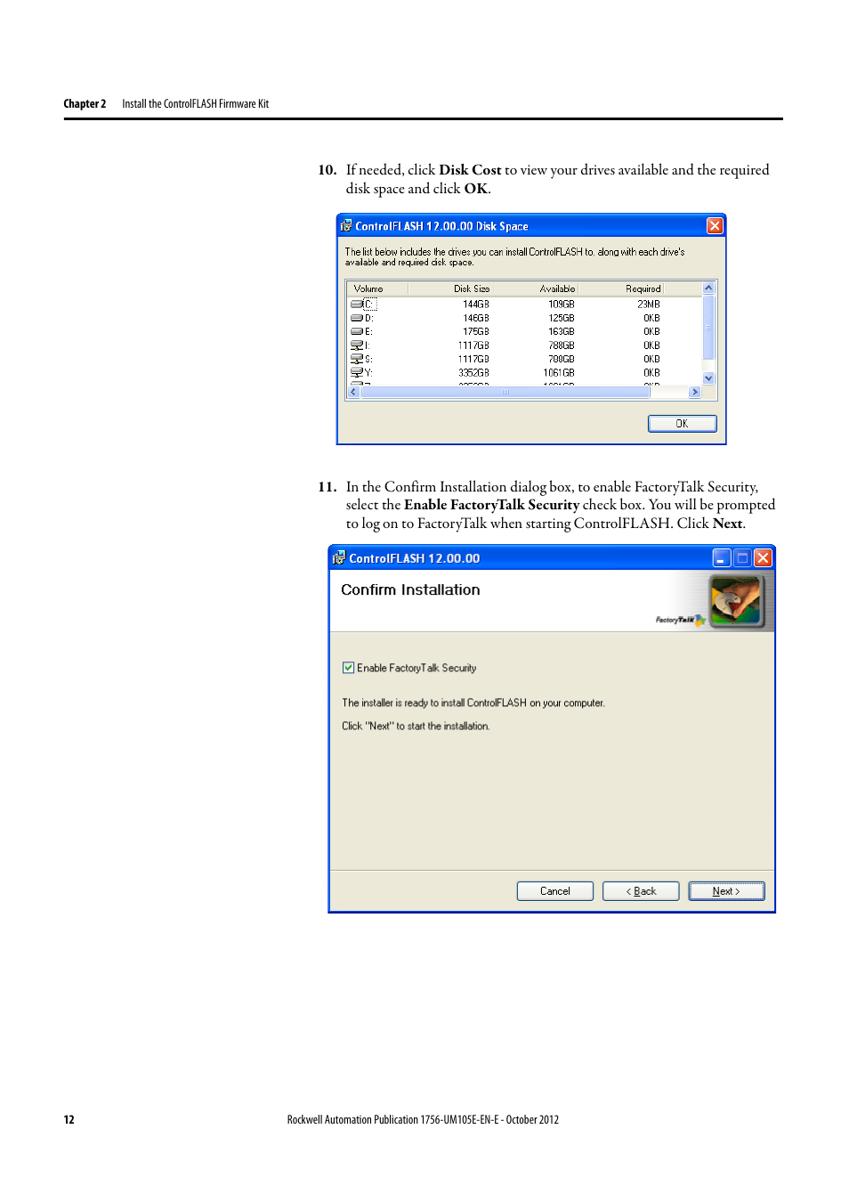 Rockwell Automation ControlFLASH Firmware Upgrade Kit User Manual User Manual | Page 12 / 50