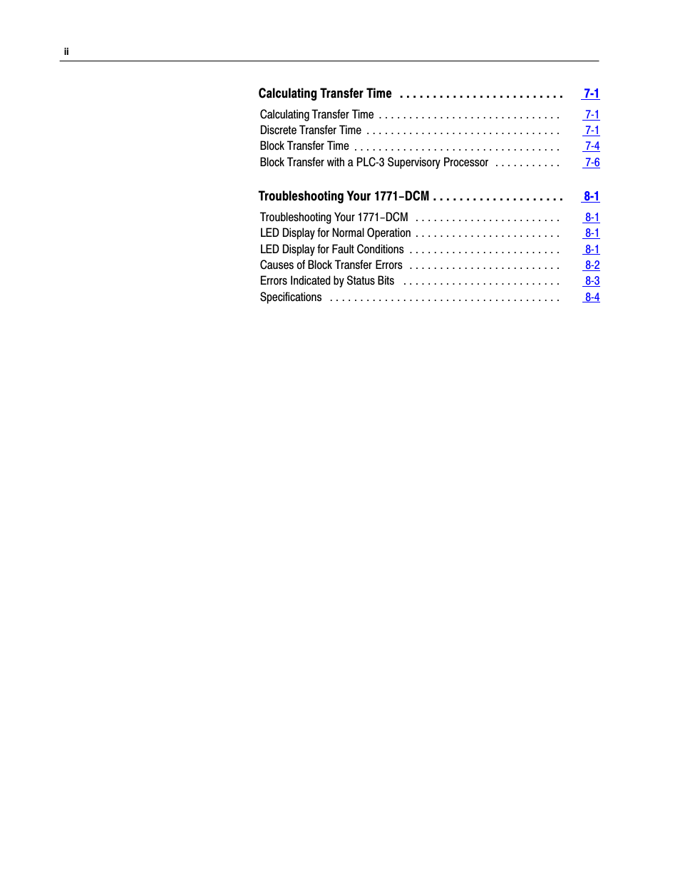 Rockwell Automation 1771-DCM USER MANUAL 1771-DCM User Manual | Page 3 / 54