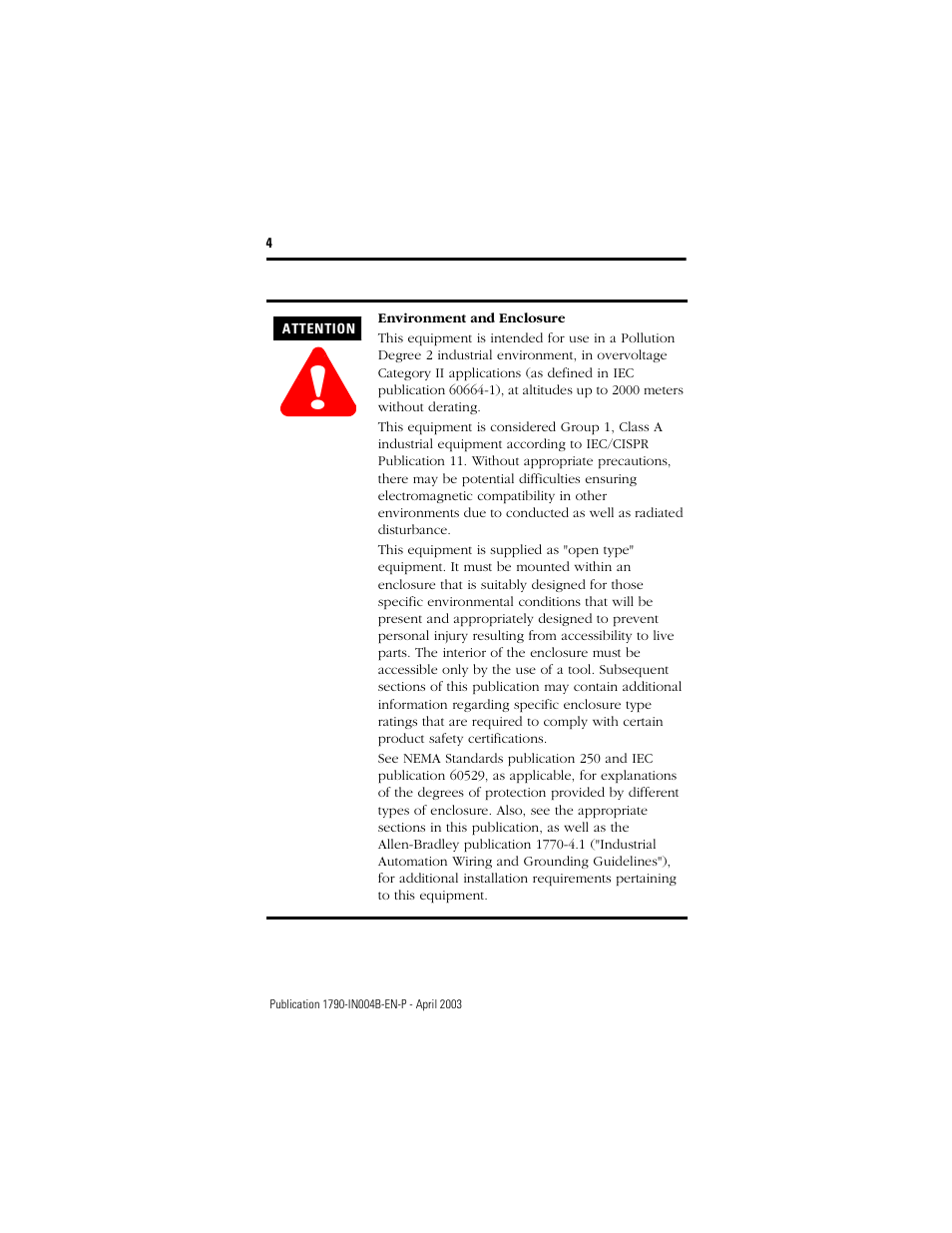 Rockwell Automation 1790D-XXXX DeviceNet Analog Base D-Shell CompactBlock LDX I/O  User Manual | Page 4 / 24