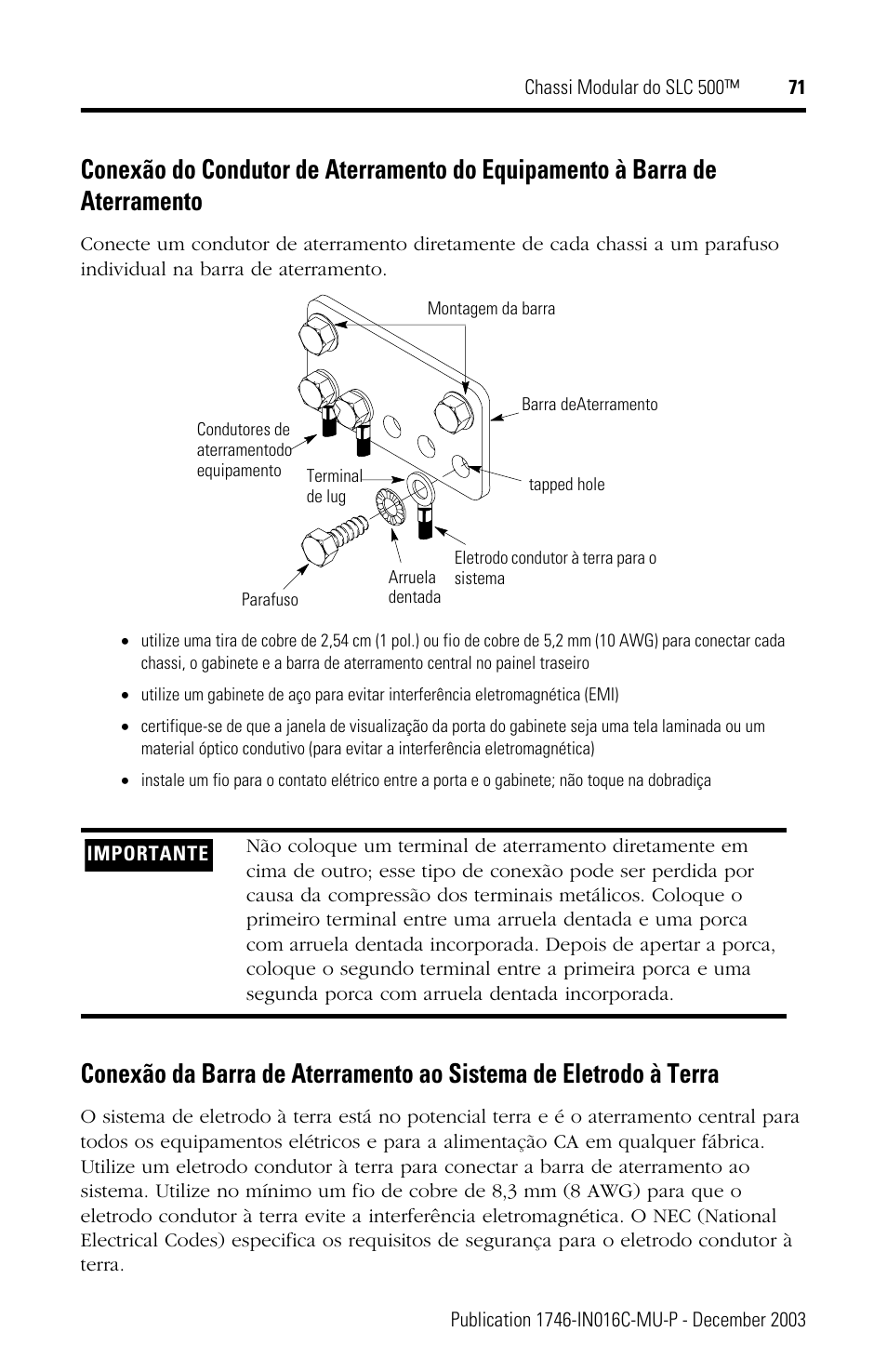 Rockwell Automation 1746-Ax SLC 500 Modular Chassis/ Instructions User Manual | Page 71 / 80