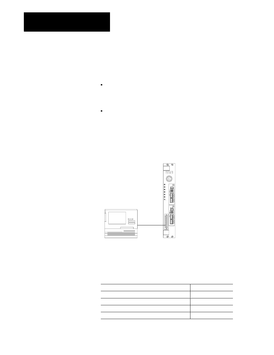 Connecting a programming terminal to channel 0 | Rockwell Automation 1785-Vx0B, D17856.5.9 PLC-5 VME VMEbus Programmable Controllers User Manual User Manual | Page 36 / 275