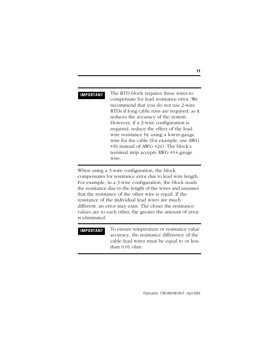 Rockwell Automation 1790-TXXXX CompactBlock LDX I/O Profibus Analog, RTD and Thermocouple User Manual | Page 11 / 32