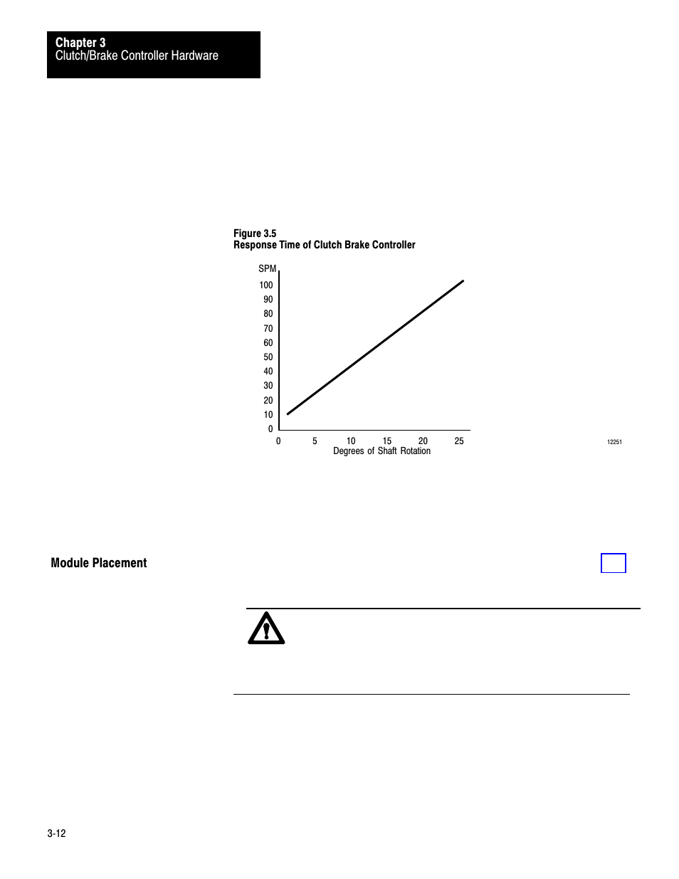 Module placement, 3ć12 | Rockwell Automation 1771-PM , D17716.5.18 U MNL 1771-PM CLUTCH/BRAKE MOD User Manual | Page 21 / 143