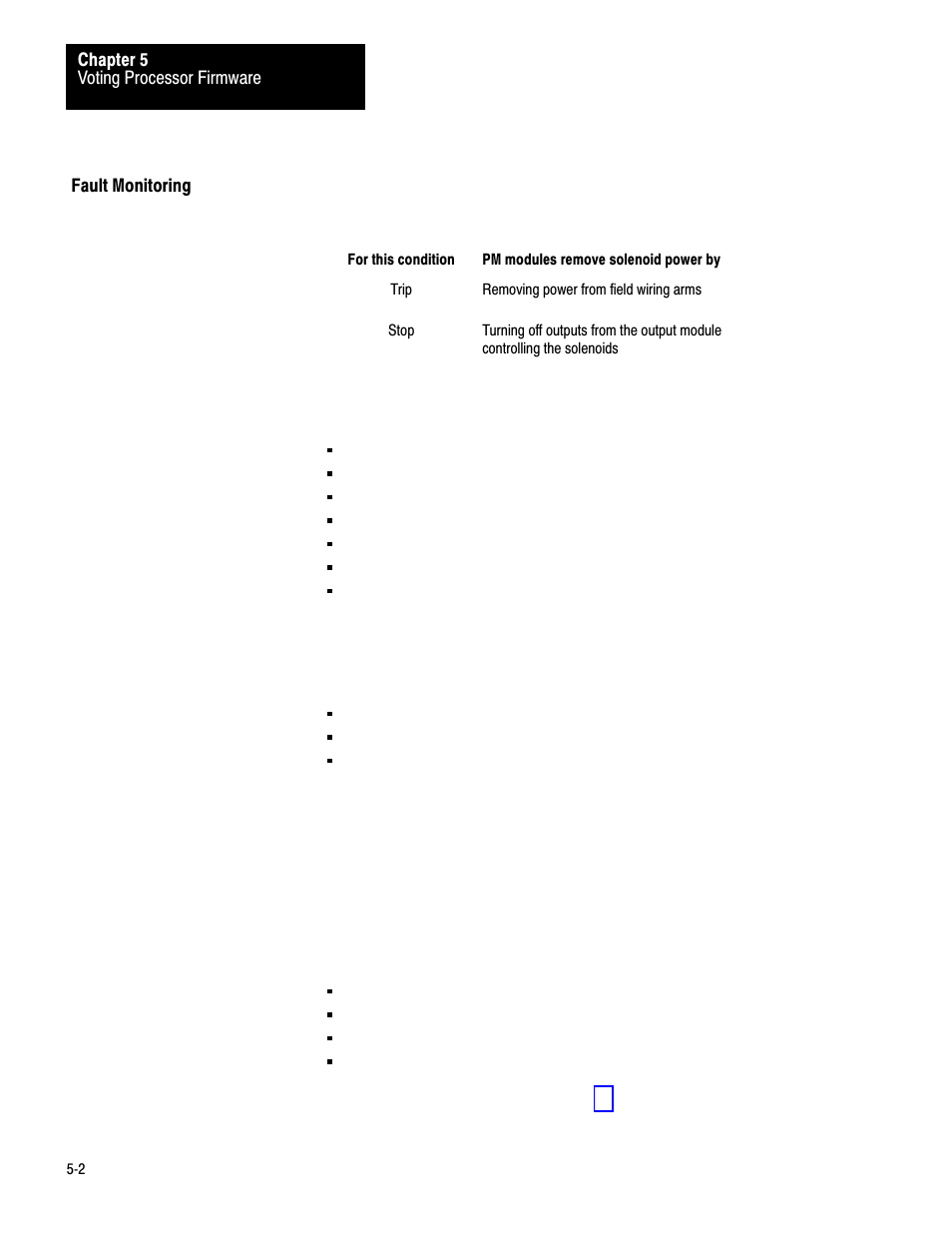 Fault monitoring | Rockwell Automation 1771-PM , D17716.5.18 U MNL 1771-PM CLUTCH/BRAKE MOD User Manual | Page 41 / 143